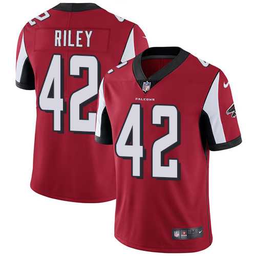 Nike Atlanta Falcons #42 Duke Riley Red Team Color NFL Vapor Untouchable Limited Jersey,We sell and wholesale Nike Atlanta Falcons #42 Duke Riley Red Team Color NFL Vapor Untouchable Limited Jersey on line form chian!